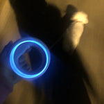Dog Leash Retractable Ergonomic Ring Grip Rechargeable LED 2.6m