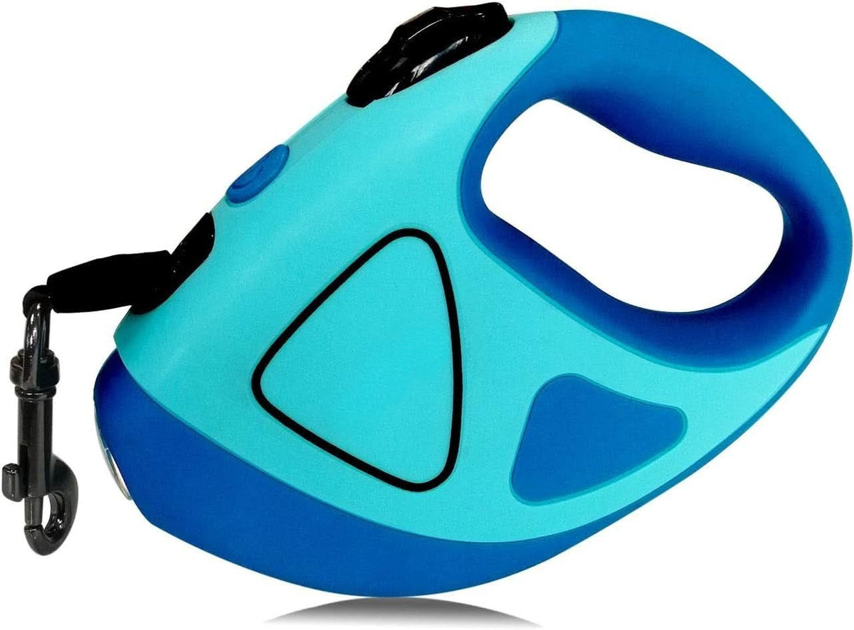 Dog Leash Retractable LED Light Anti-Slip Handle