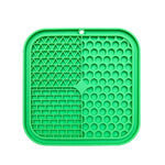 Dog Lick Mat Silicone Suction Honeycomb Surface