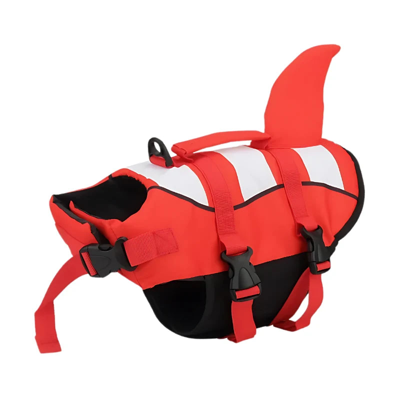 Dog Life Jacket Enhanced Buoyancy Adjustable Fit