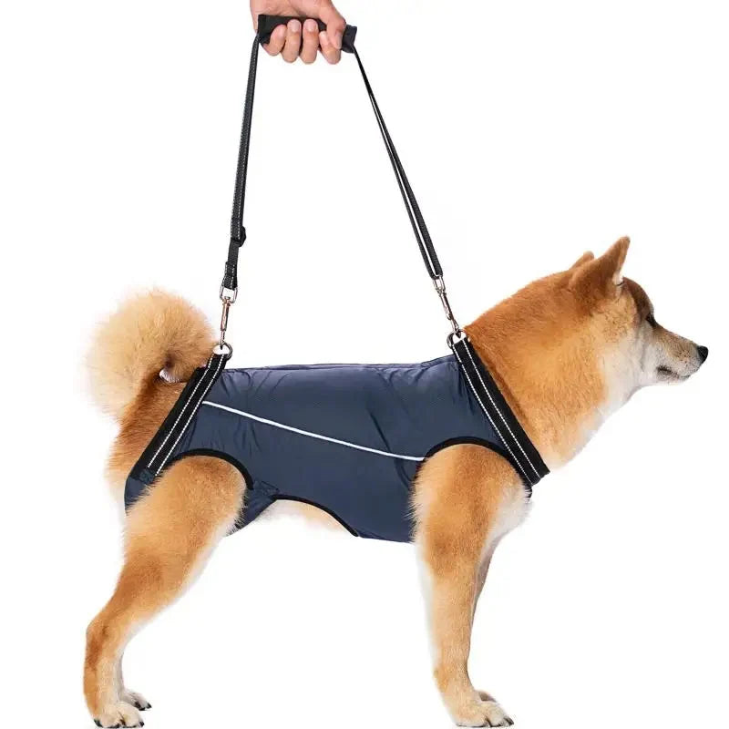 Dog Lift Harness Full-Body Support Padded Breathable Top Handles