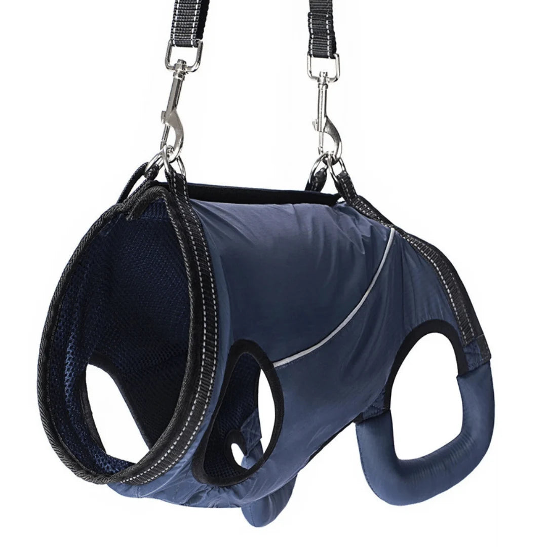 Dog Lift Harness Full-Body Support Padded Breathable Top Handles
