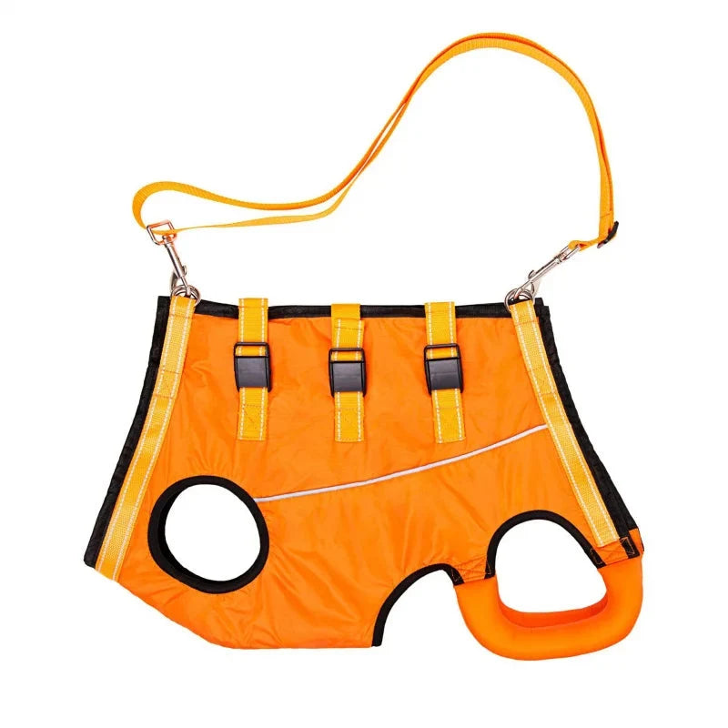 Dog Lift Harness Slip-On Adjustable Handles