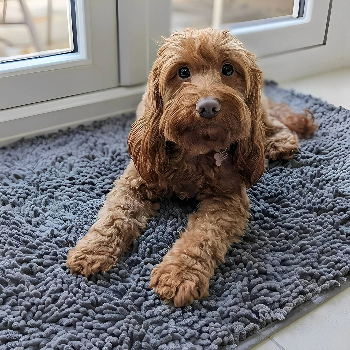 Dog Mat Absorbent Non-Slip Surface for Muddy Paws