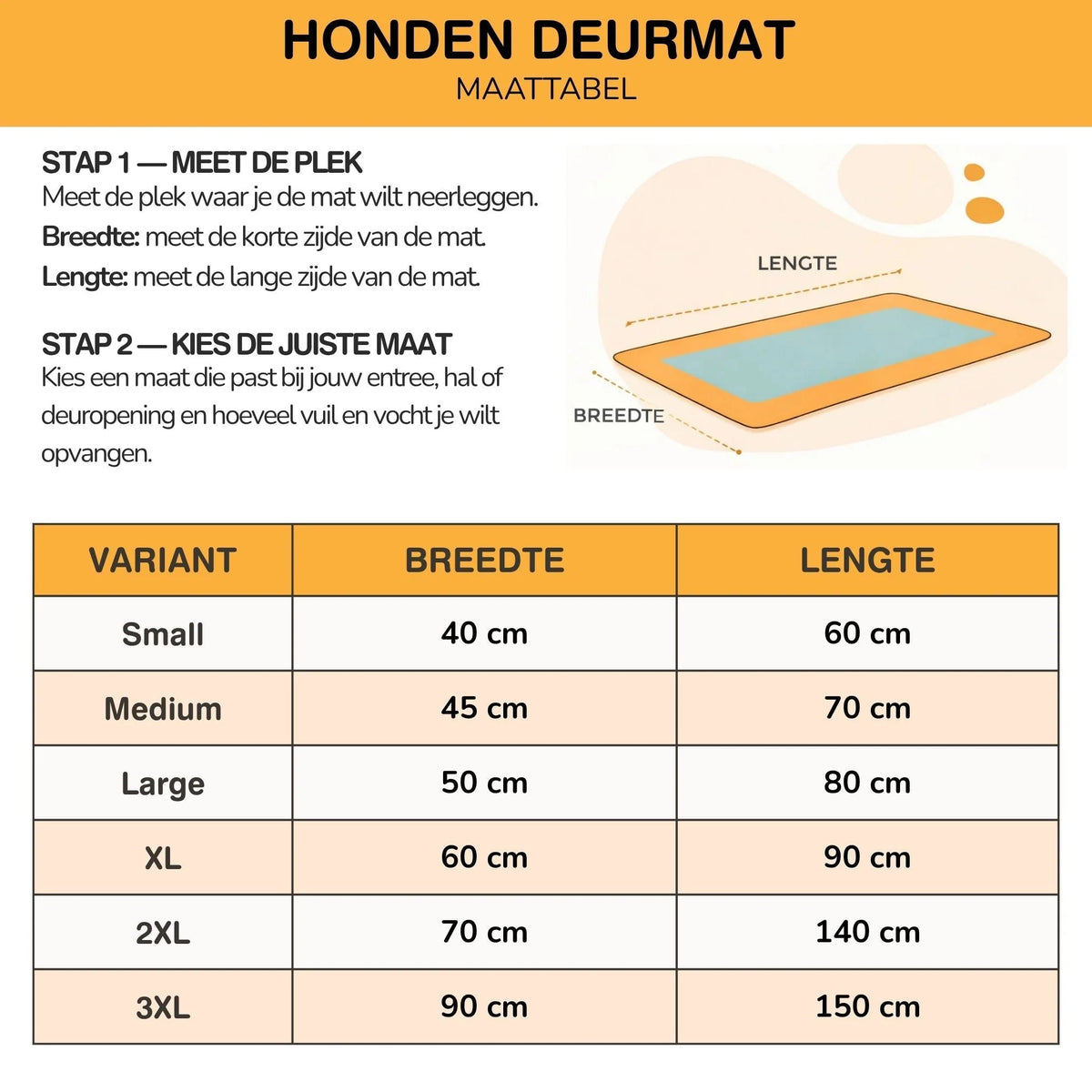 Dog Mat Absorbent Non-Slip Surface for Muddy Paws