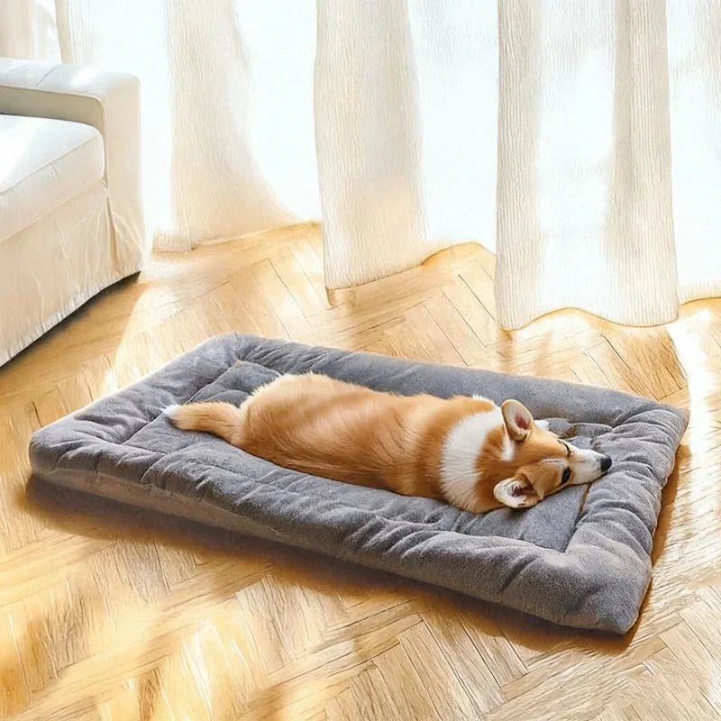 Dog Mat Thick Plush Cushioned Easy-Care 47.2 x 23.6 In