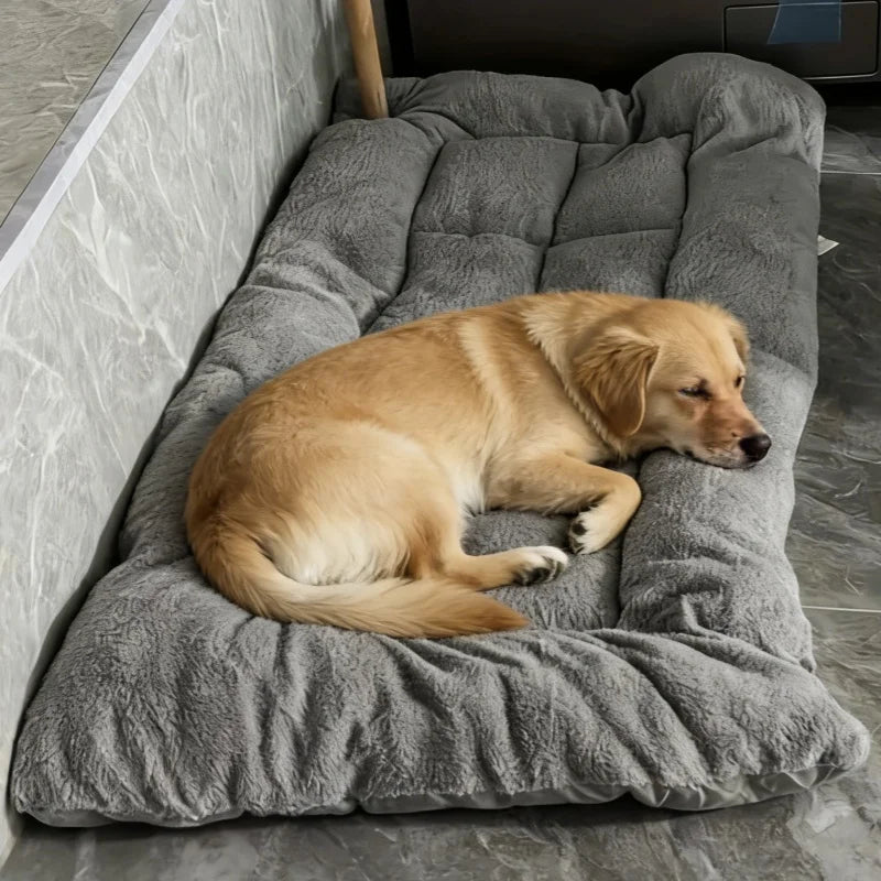 Dog Mat Thick Plush Cushioned Easy-Care 47.2 x 23.6 In