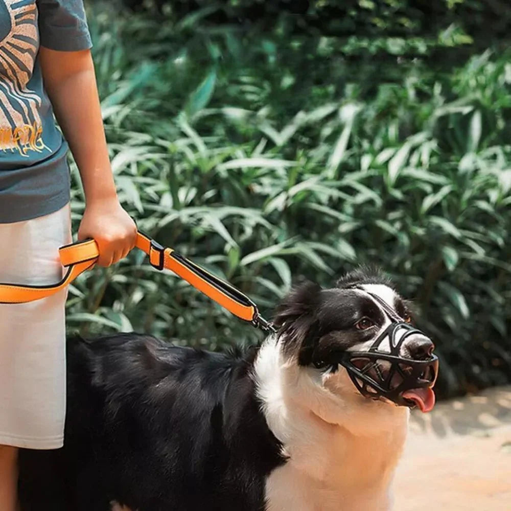 Dog Muzzle Adjustable Breathable Anti-Bite & Anti-Bark