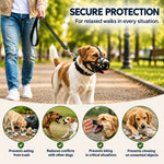 Dog Muzzle Breathable Adjustable Reflective Strap