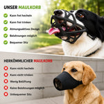 Dog Muzzle Breathable TPE Reflective Strap
