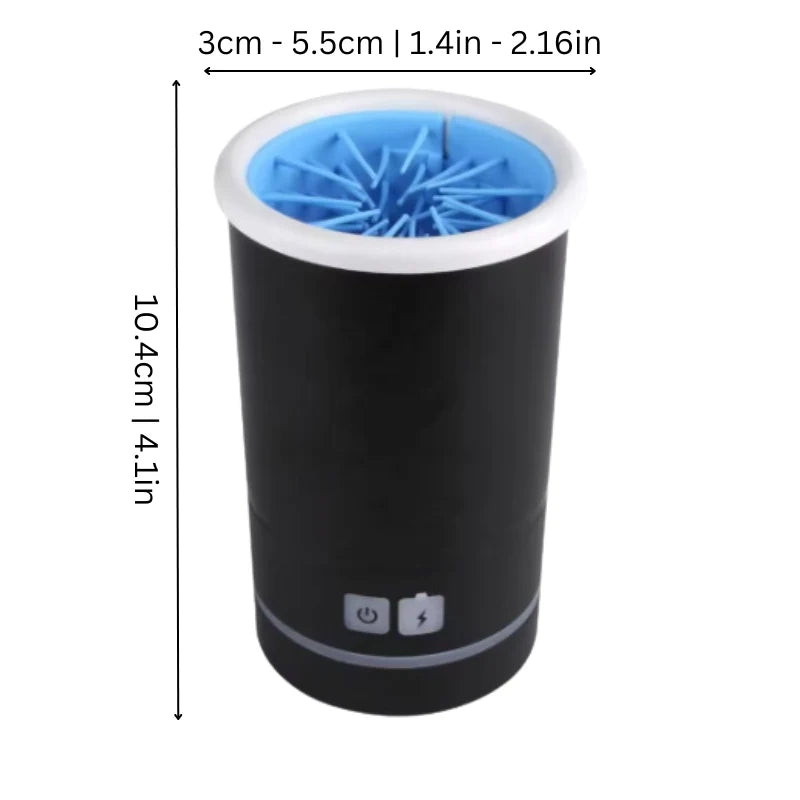 Dog Paw Cleaner Automatic Soft Bristles USB Rechargeable
