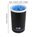 Dog Paw Cleaner Automatic USB-Rechargeable Soft Bristles