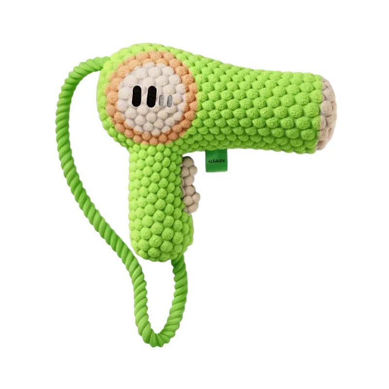 Dog Plush Toy Squeaky Fleece Anxiety Relief