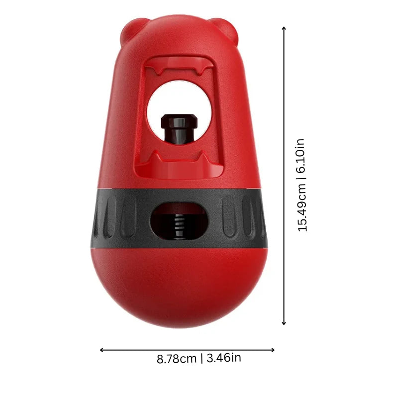 Dog Puzzle Feeder Treat Dispensing Slows Fast Eating