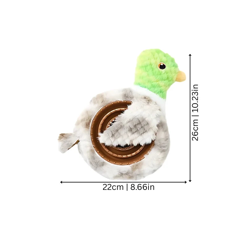 Dog Puzzle Toy Treat Dispensing Textured TPR