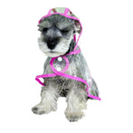 Dog Raincoat Transparent Waterproof Attached Hood