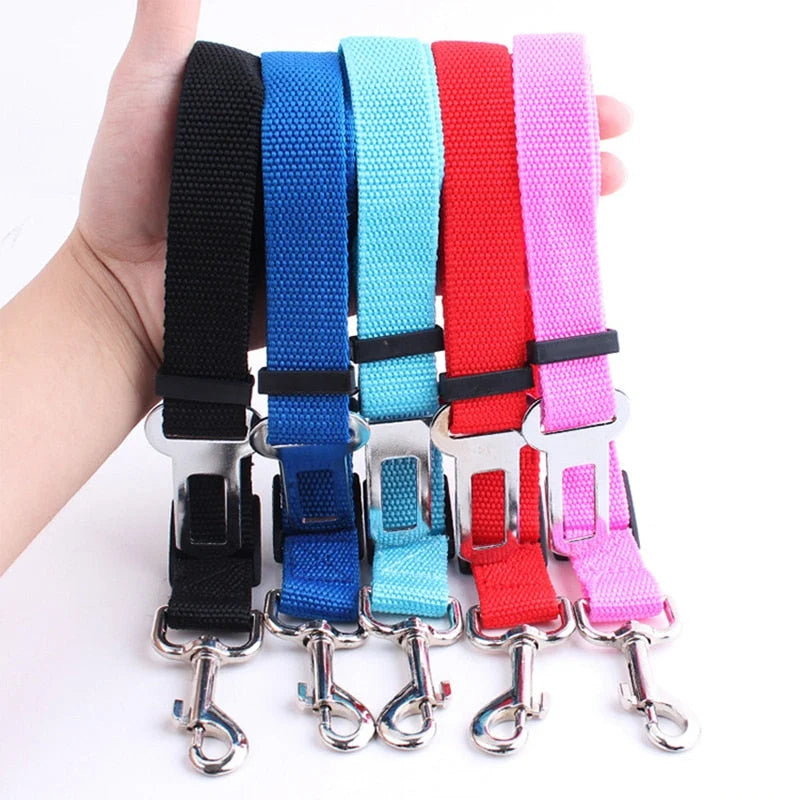 Dog Seatbelt Adjustable Nylon Quick Release