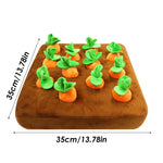 Dog Snuffle Mat Foraging Enrichment Removable & Washable Liner