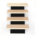 Dog Stairs Hardwood Non-Slip 180 Lb Capacity