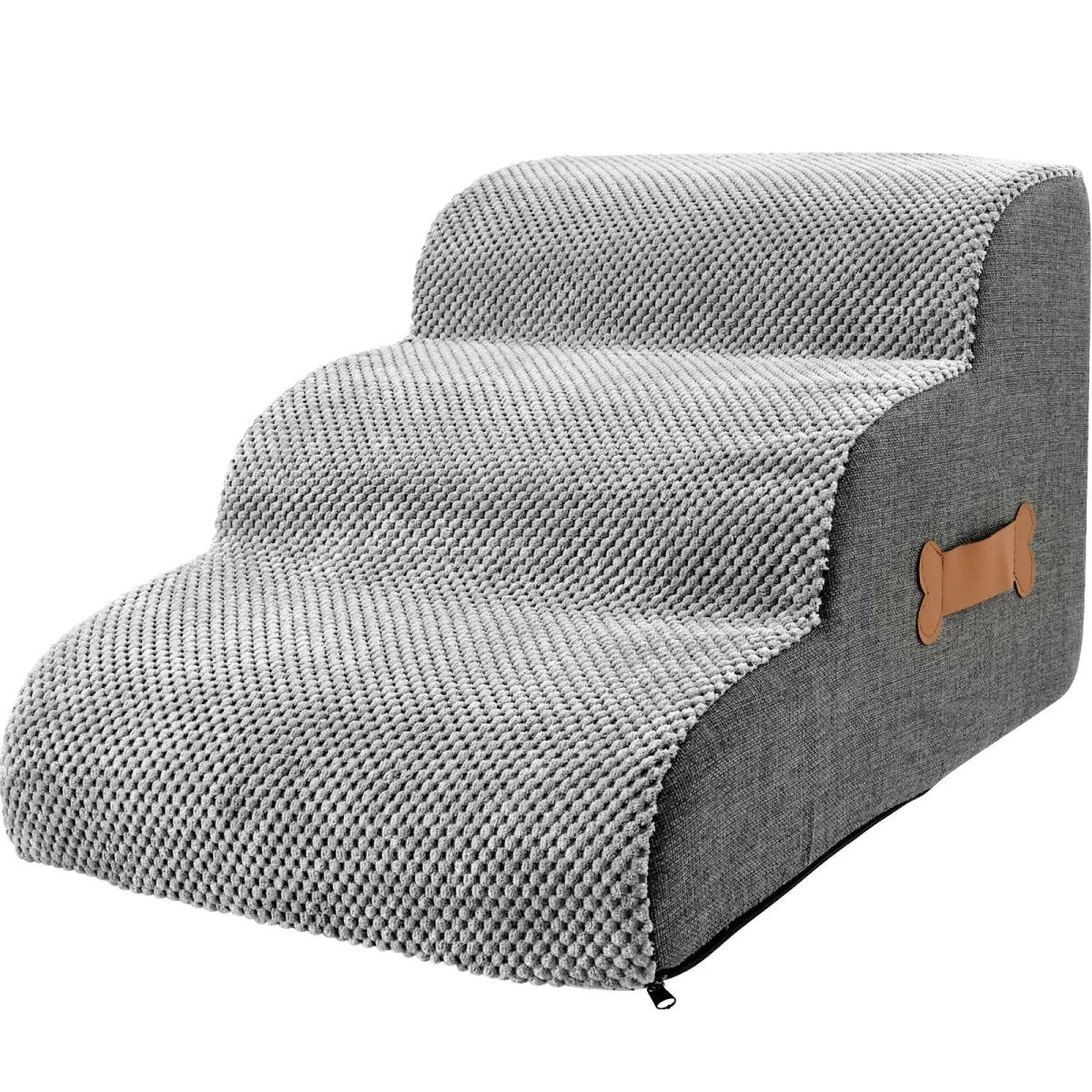 Dog Stairs High-Density Foam Non-Slip Base Washable Cover