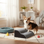 Dog Stairs High-Density Shape-Retaining Foam 2 or 3 Steps