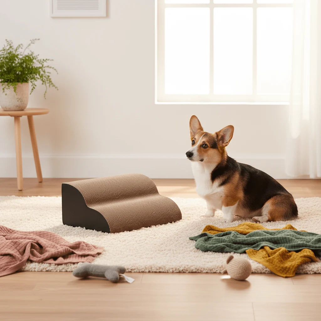 Dog Stairs High-Density Shape-Retaining Foam 2 or 3 Steps