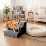Dog Stairs High-Density Shape-Retaining Foam 2 or 3 Steps