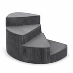 Dog Stairs Orthopedic Foam Non-Slip Compact Spiral Design