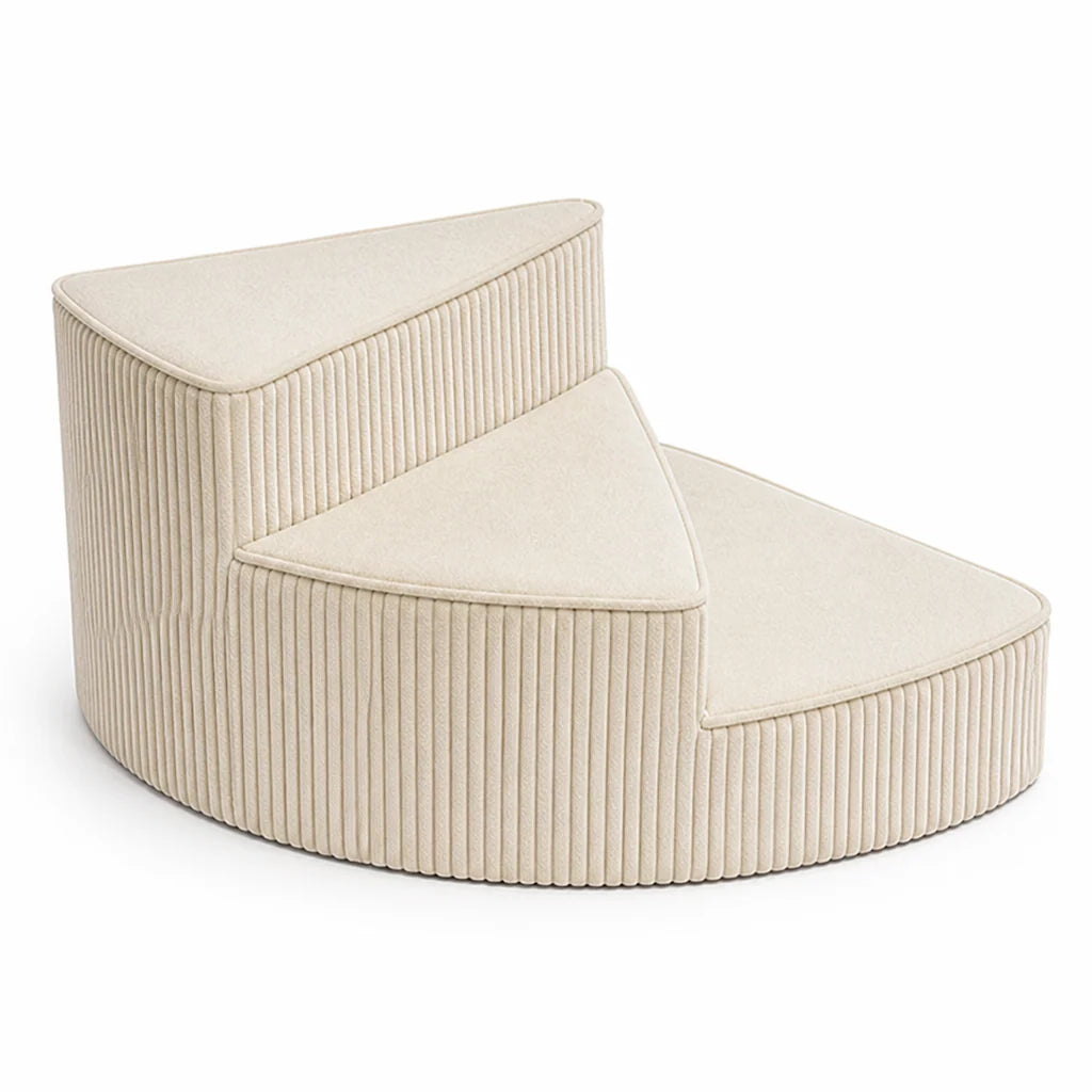 Dog Stairs Orthopedic Foam Non-Slip Corduroy Cover