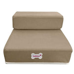 Dog Stairs Padded Non-Slip Two Steps Washable Cover