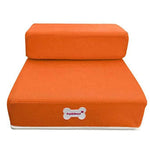 Dog Stairs Padded Non-Slip Two Steps Washable Cover
