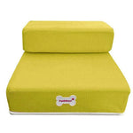 Dog Stairs Padded Non-Slip Two Steps Washable Cover