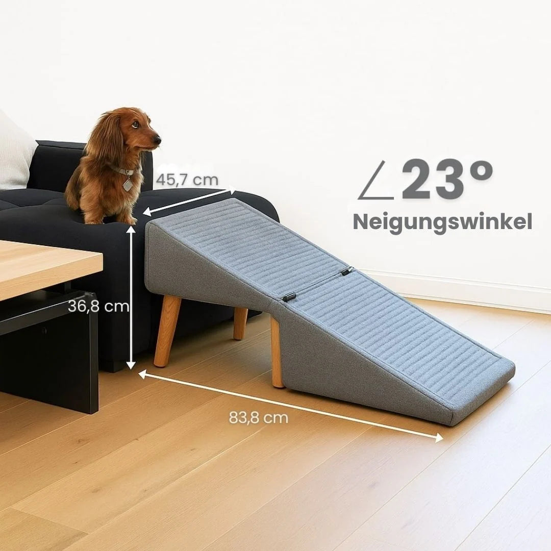 Dog Stairs & Stool 2-in-1 Non-Slip Ramp