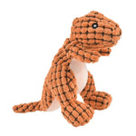 Dog Toy Dinosaur Shape Durable Rubber Washable for Chewing & Fetching