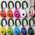 Dog Training Clicker Comfortable Grip Adjustable Strap 2-Pack