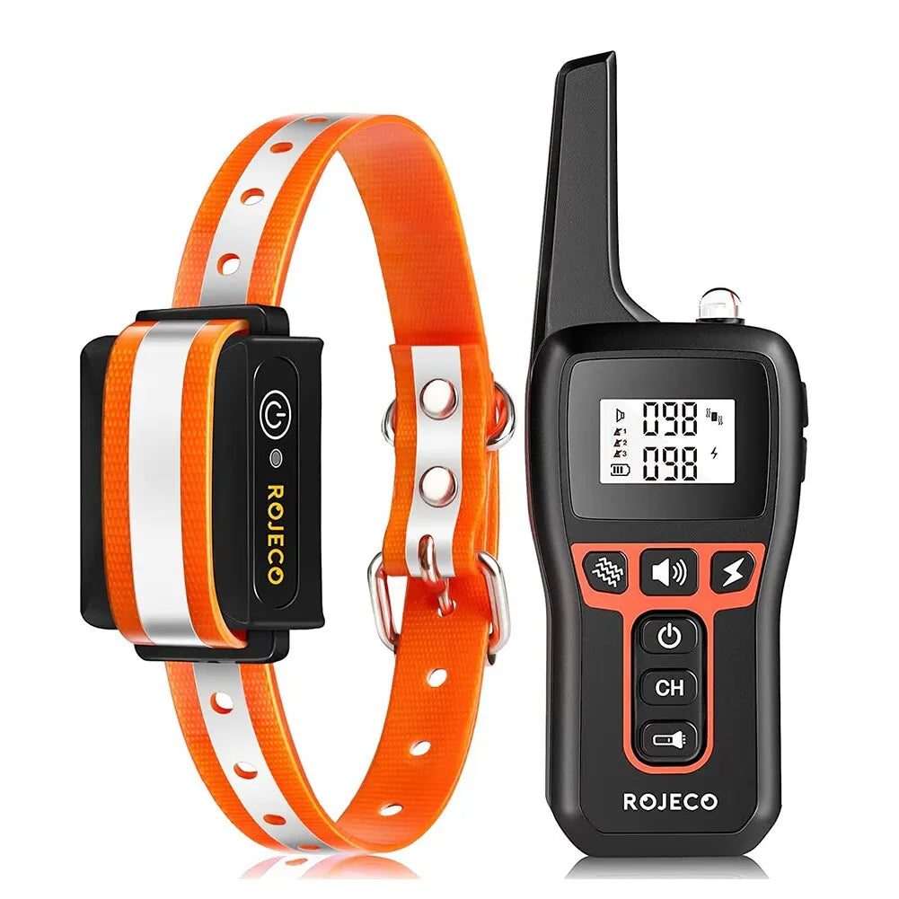 Dog Training Collar 1000m Long-Range Waterproof & Rechargeable