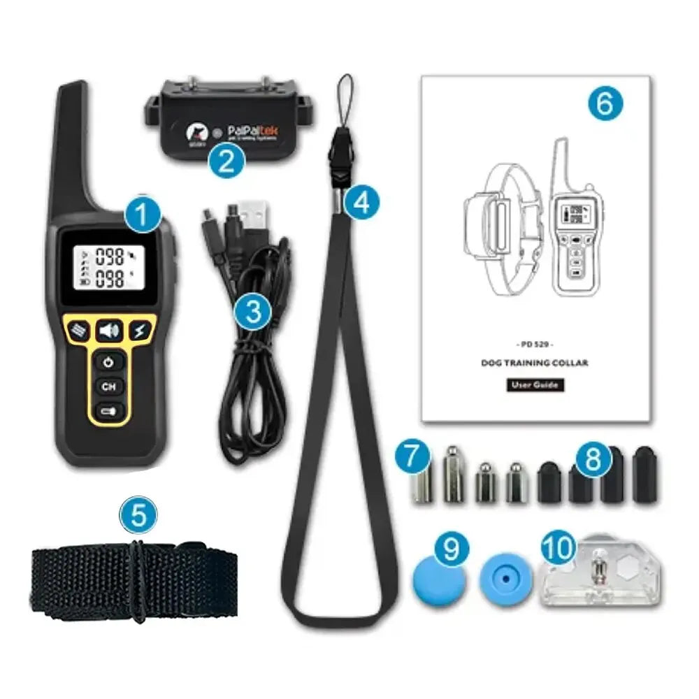 Dog Training Collar 1000m Long-Range Waterproof & Rechargeable