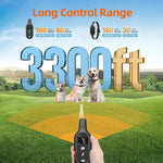 Dog Training Collar Remote Control 1000m Range Water-Resistant