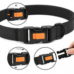 Dog Training Collar Stainless Steel Nylon-Covered Adjustable Fit