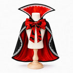 Dog Vampire Cape Adjustable Straps Lightweight Polyester Blend
