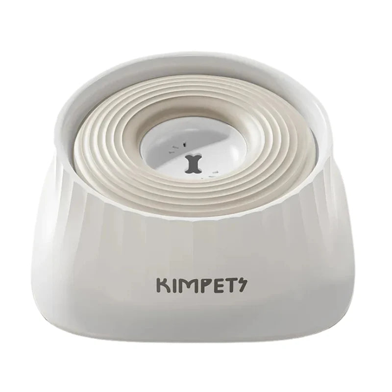 Dog Water Bowl Splash-Proof Floating Design 1.5L Capacity