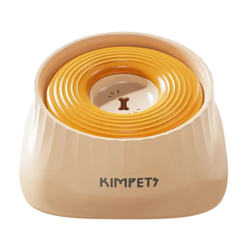 Dog Water Bowl Splash-Proof Floating Design 1.5L Capacity