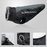 Dog Winter Jacket Water-Resistant Cotton Insulated