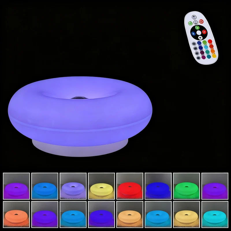 Donut Table Lamp Touch Control Color Changing