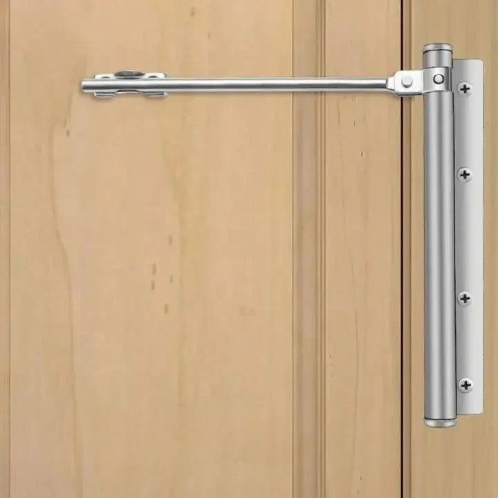 Door Closer Adjustable Closing Force Silent Stainless Steel