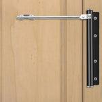 Door Closer Adjustable Closing Force Silent Stainless Steel