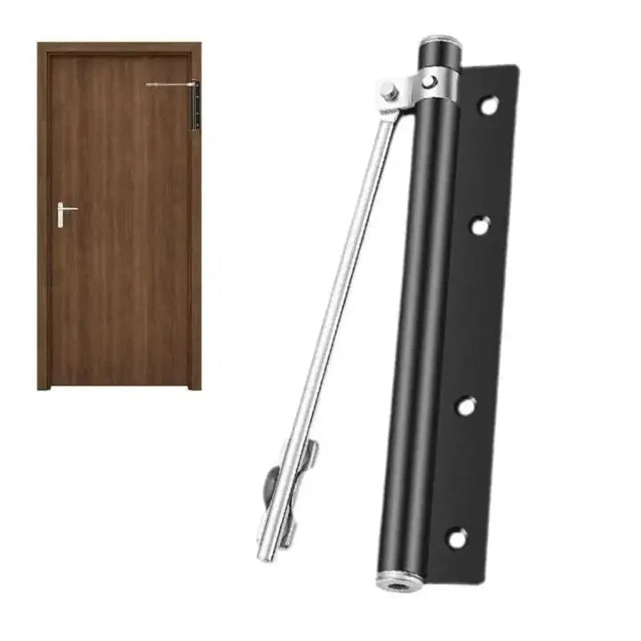Door Closer Adjustable Closing Force Silent Stainless Steel