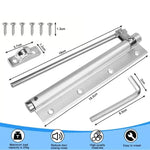 Door Closer Adjustable Closing Force Silent Stainless Steel