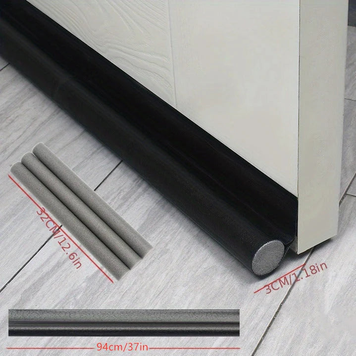 Door Draft Stopper Foam Rubber Vinyl-Coated 37 Inch