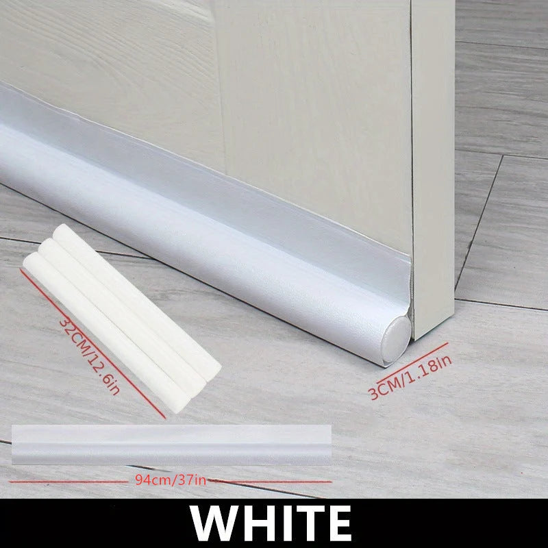 Door Draft Stopper Foam Rubber Vinyl-Coated 37 Inch